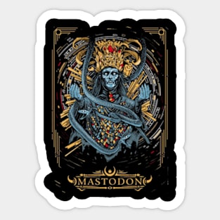 MASTODON MERCH VTG Sticker